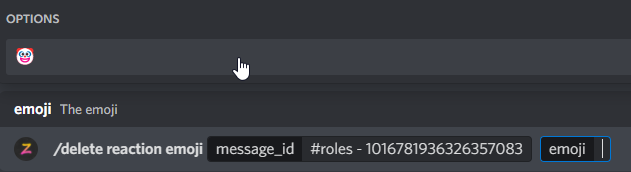 /delete role emoji example2