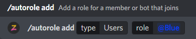 /autorole add user example