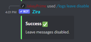 /logs leave disable example