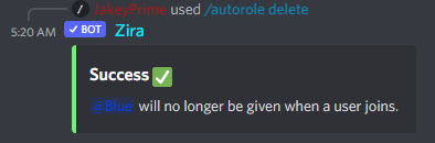 /autorole delete user output